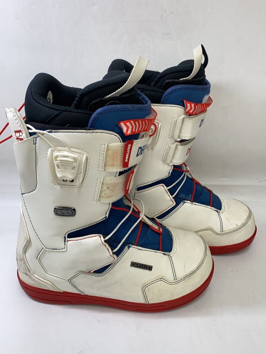 【中古】DEELUXE◆スノーボードブーツ/US7.5/WHT【スポーツ】 3