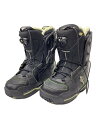 【中古】salomon◆スノーボードブーツ/24cm/--/BLK/433824 23【スポーツ】