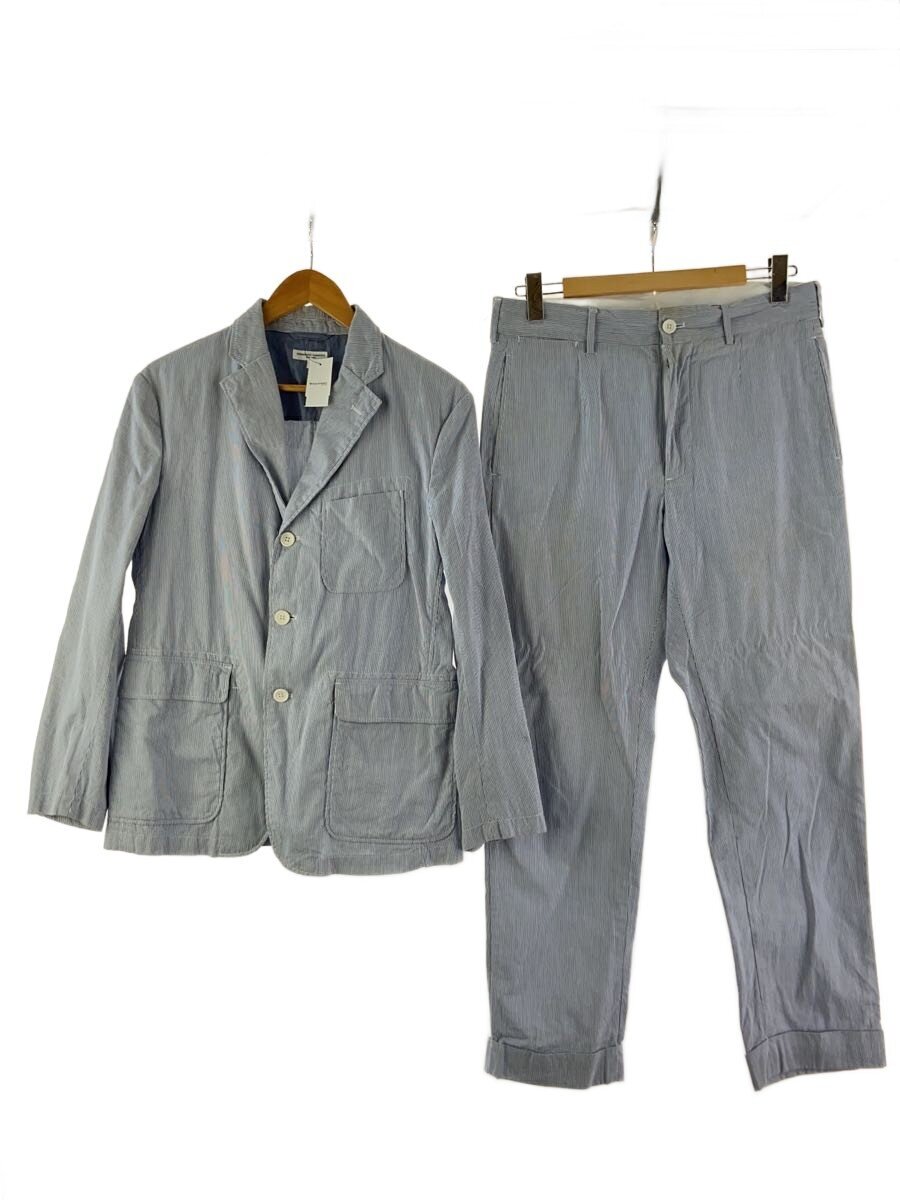 【ブランド】Engineered Garments 【ブランドカナ】エンジニアードガーメンツ 【型番】 【程度】B 【サイズ】S 【メインカラー】ブルー 【素材・生地】その他 【キーワード】　　　/ 2026/04/25 セカンドストリート松崎店【2072】【中古】Engineered Garments◆スーツ/S/-- ブランド Engineered Garments 型番 カラー ブルー 柄 ストライプ 素材・生地 その他>色・素材について サイズ S>サイズ表示について 実寸（cm） 【セットアップ】 肩幅：43 / 身幅：45 / 着丈：72 / 袖丈：58 / ゆき：/ / ウエスト幅：43 / ヒップ幅：48 / 股上：33 / 股下：74 【その他】 その他サイズ：/ 商品は　セカンドストリート松崎店の店頭にて販売しております。商品に関するお問合わせは、お電話(TEL:092-663-9605)にて、問合わせ番号：2336476899328をお伝えください。 配送方法やお支払い方法に関するお問い合わせは、サポートセンターまでご連絡をお願いします。 ※お電話の対応は営業時間内のみとなります。お問い合わせフォームでお問い合わせの際はご注文番号をご記入下さい この商品に関する出品店舗からのコメント 1シミあり