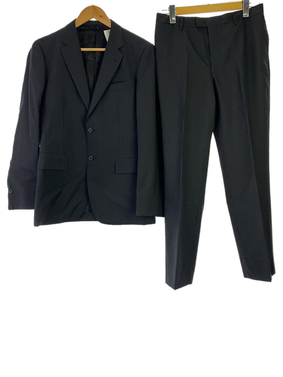 【中古】Paul Smith COLLECTION◆スーツ/L/ウール/GRY/ストライプ//【メンズウェア】