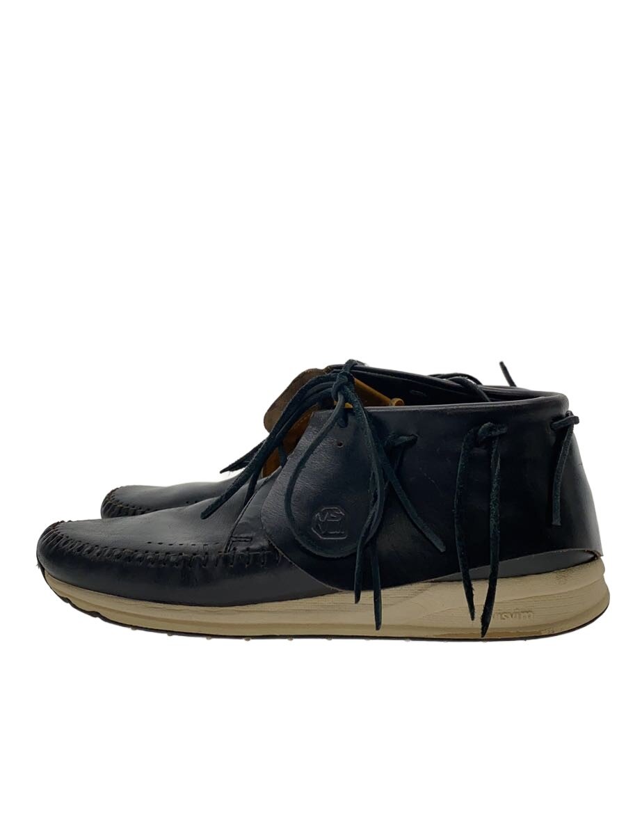 【中古】visvim◆FBT/ローカットスニーカー/27.5cm/BLK/レザー//【シューズ】