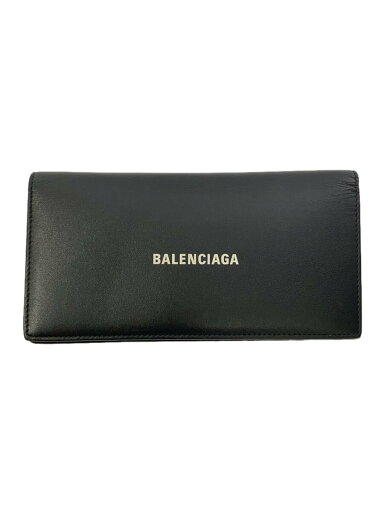 【中古】BALENCIAGA◆長財布/レザー/BLK/メンズ/594692【服飾雑貨他】 【中古】BALENCIAGA◆長財布/レザー/BLK/メンズ/594692【服飾雑貨他】