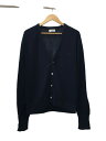 【中古】IZOD◆カーディガン(薄手)/M/ウール/NVY【メンズウェア】
