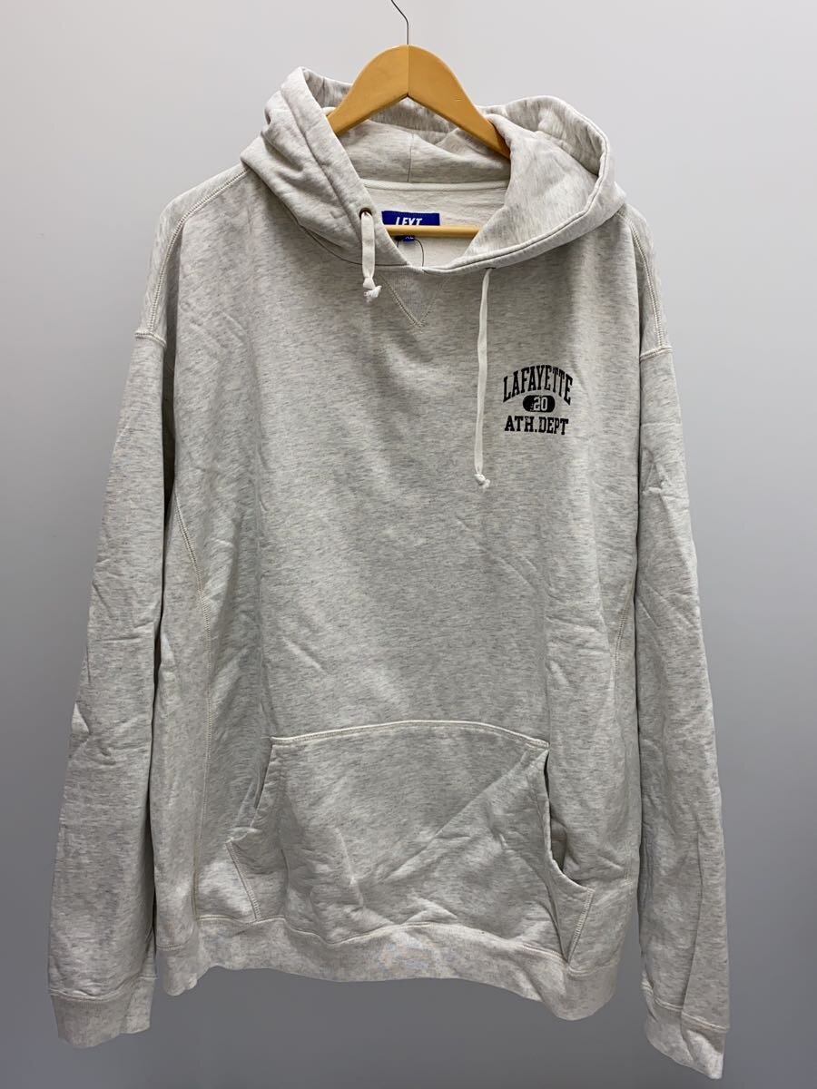 【中古】Lafayette(LFYT)◆LFYT WORN OUT ATHLETICS HOODIEスウェットパーカー/XL/GRY/LS230503//【メンズウェア】
