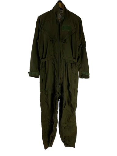 【中古】U.S.AIR FORCE◆70s/COVERALLS FLYING/サマーフライトスーツ/オールインワン/40/コットン/KHK【メンズウェア】 【中古】U.S.AIR FORCE◆70s/COVERALLS FLYING/サマーフライトスーツ/オールインワン/40/コットン/KHK【メンズウェア】