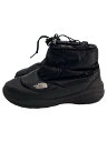 【中古】THE NORTH FACE◆Nuptse Bootie V Short/ブーツ/27cm/BLK/NF51484【シューズ】