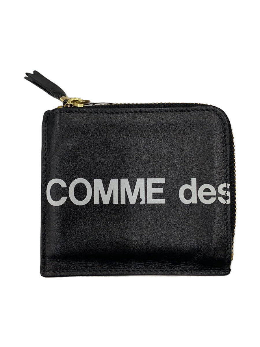 【中古】COMME des GARCONS◆財布/レザー/BLK/メンズ//【服飾雑貨他】