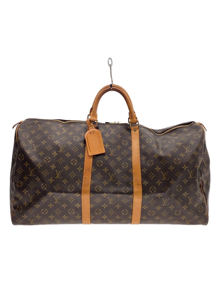Rakuten - 【中古】LOUIS VUITTON◆キーポル60_モノグラム・キャンバス/PVC/BRW【バッグ】