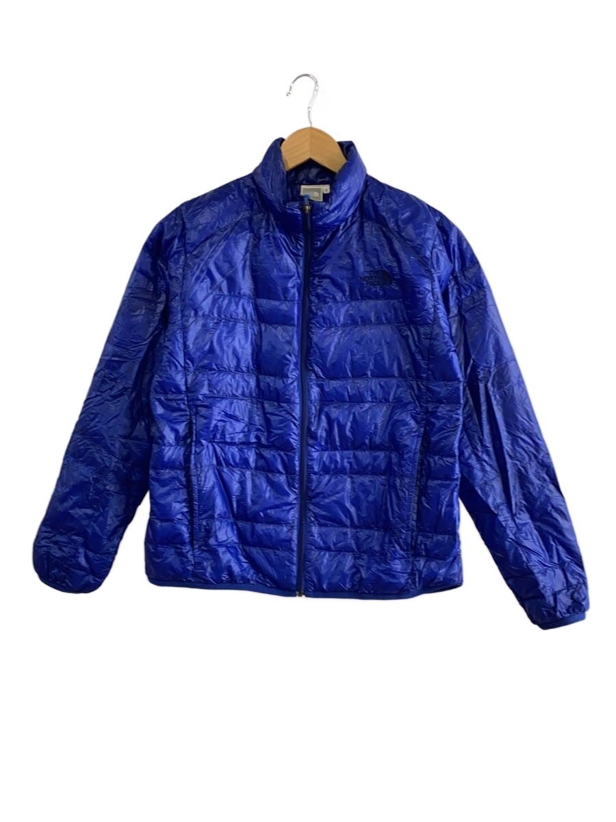 【中古】THE NORTH FACE◆ダウンジャケット/M/ナイロン/BLU/無地/NDW18174 ...