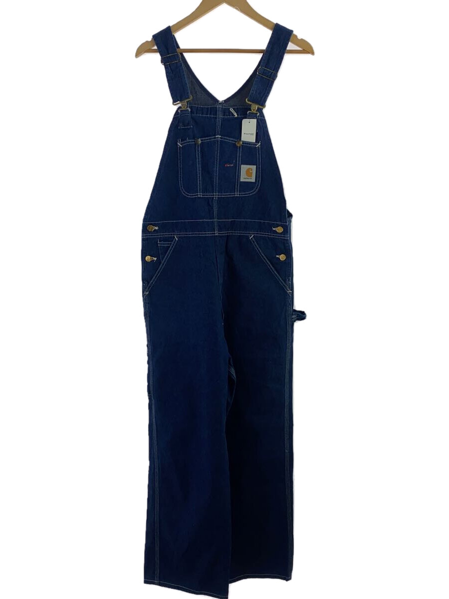 【中古】Carhartt◆オーバーオール/--/コットン/IDG【メンズウェア】