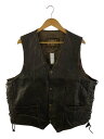【中古】ベスト/--/レザー/BRW/LEATHER GALLERY【メンズウェア】(4)