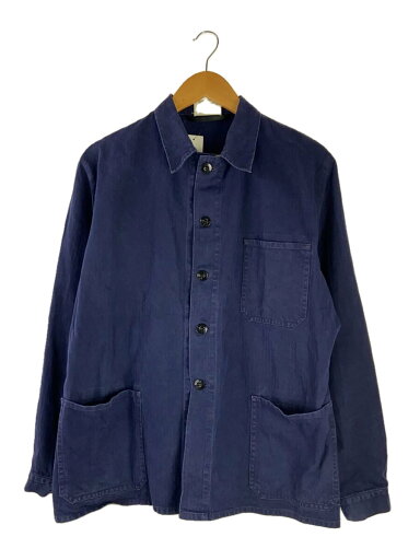 【中古】MILITARY◆ミリタリージャケット/50/コットン/ネイビー/無地/8415-12-121-4486【メンズウェア】 【中古】MILITARY◆ミリタリージャケット/50/コットン/ネイビー/無地/8415-12-121-4486【メンズウェア】