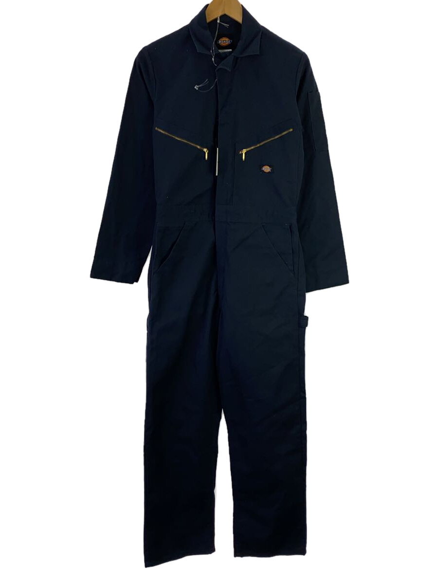 【中古】DICKIES◆オールインワン/S/コットン/NVY/無地//【メンズウェア】