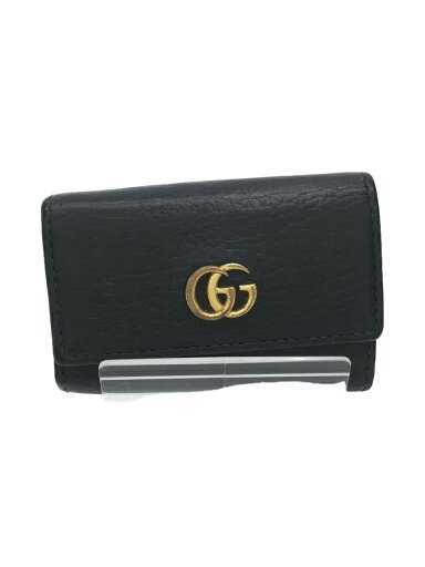 【中古】GUCCI◆キーケース/レザー/BLK/レディース【服飾雑貨他】 【中古】GUCCI◆キーケース/レザー/BLK/レディース【服飾雑貨他】