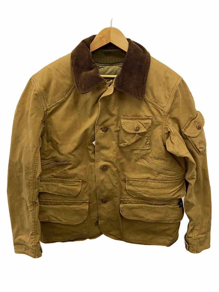 【中古】POLO RALPH LAUREN◆ハンティングジャケット/L/CML/90s/ダウンライナー付き【メンズウェア】