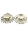 【中古】MIKASA◆カップ&ソーサー/2点セット/WHT【キッチン用品】