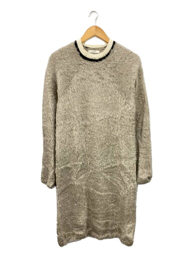 【中古】CINOH◆モヘアニットドレスクルーネックワンピース/長袖ワンピース/36/ナイロン/GRY/19WKN010【レディースウェア】 【中古】CINOH◆モヘアニットドレスクルーネックワンピース/長袖ワンピース/36/ナイロン/GRY/19WKN010【レディースウェア】