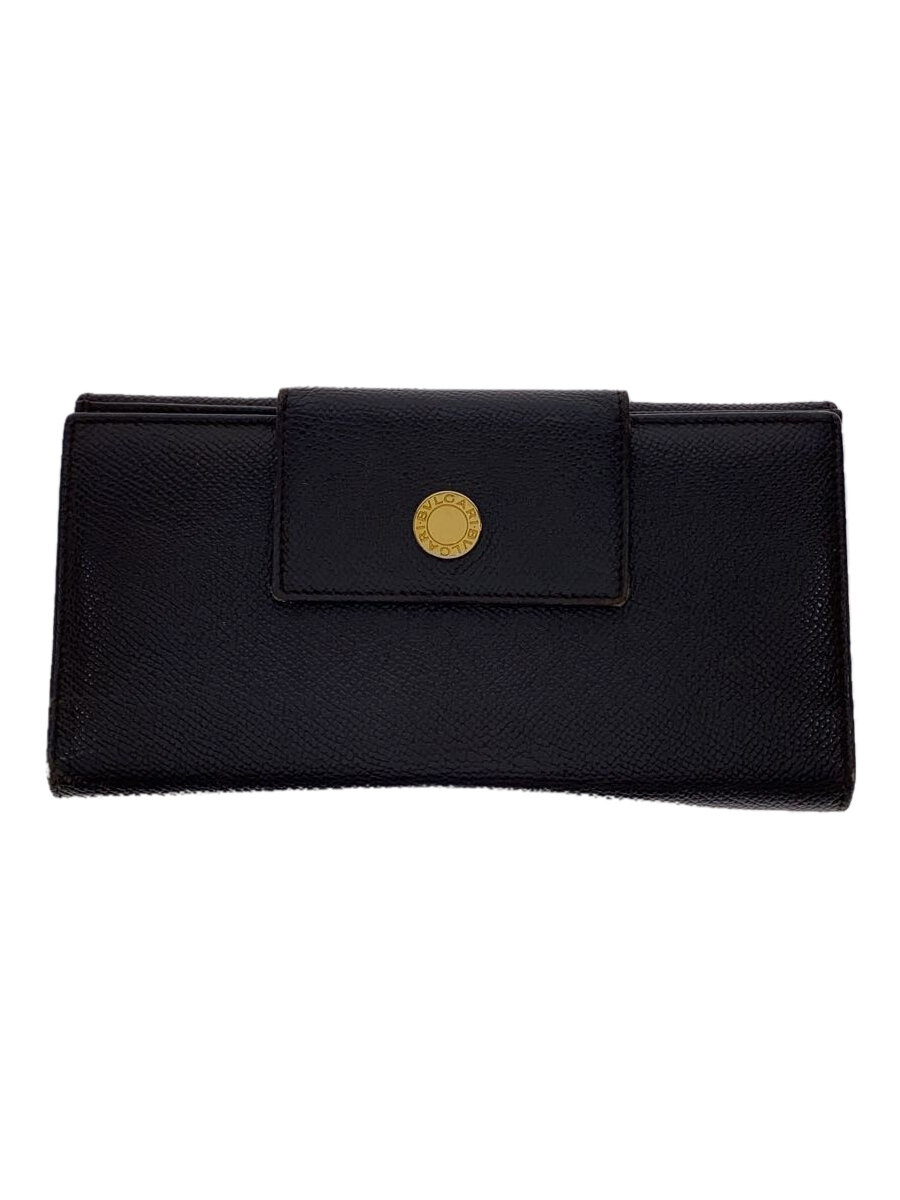 【中古】BVLGARI◆クラシコ/レザー/BRW/無地/メンズ/ab ebea【服飾雑貨他】