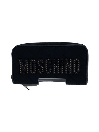 【中古】MOSCHINO◆長財布/--/BLK/無地/レディース【服飾雑貨他】 【中古】MOSCHINO◆長財布/--/BLK/無地/レディース【服飾雑貨他】