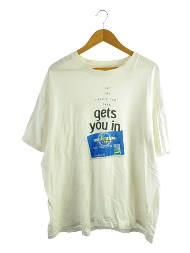 【中古】Hanes◆Tシャツ/XL/コットン/WHT/プリント【メンズウェア】 【中古】Hanes◆Tシャツ/XL/コットン/WHT/プリント【メンズウェア】