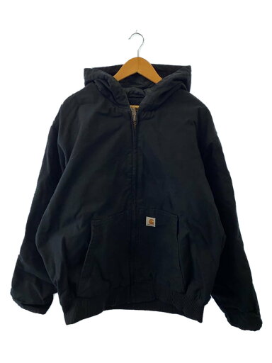【中古】Carhartt◆ジャケット/XXL/コットン/BLK/無地/104050【メンズウェア】 【中古】Carhartt◆ジャケット/XXL/コットン/BLK/無地/104050【メンズウェア】