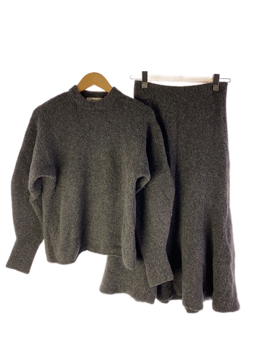 【中古】Mila Owen◆セットアップ/O/ウール/GRY/09WN0225040【レディースウェア】 jumblestore-38740784 2nd STREET 楽天市場店 パッケージ画像