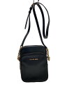 【中古】MICHAEL KORS◆ショルダーバッグ/--/BLK【バッグ】