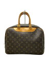 【中古】LOUIS VUITTON◆トゥルーヴィル_モノグラム・キャンバス_BRW/PVC/BRW【バッグ】(4)