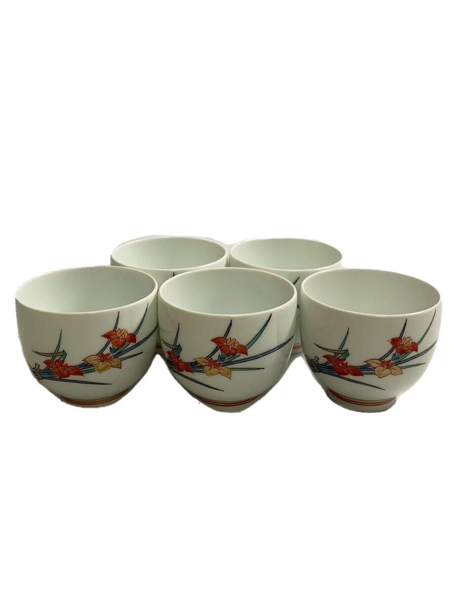 【中古】柿右衛門◆湯呑/5点セット【キッチン用品】