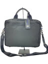 【中古】ZERO HALLIBURTON◆ブリーフケース/キャンバス/BLK【バッグ】