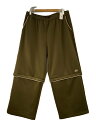 【中古】SOL◆25SS/2WAY TRACK PANTS/ボトム/XL/ポリエステル/KHK【メンズウェア】