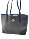 【中古】COACH◆ショルダーバッグ/--/BRW/総柄【バッグ】