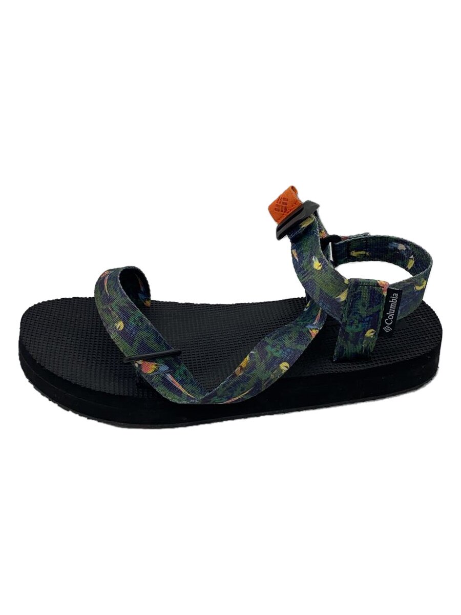 【中古】Columbia◆サンダル/--/GRN【シューズ】