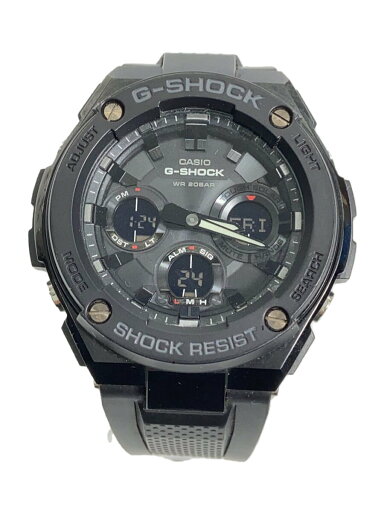 【中古】CASIO◆クォーツ腕時計/デジアナ/ブラック/ブラック/GST-S100G【服飾雑貨他】 【中古】CASIO◆クォーツ腕時計/デジアナ/ブラック/ブラック/GST-S100G【服飾雑貨他】