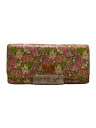 【中古】ANNA SUI◆長財布/--/マルチカラー/花柄/レディース【服飾雑貨他】