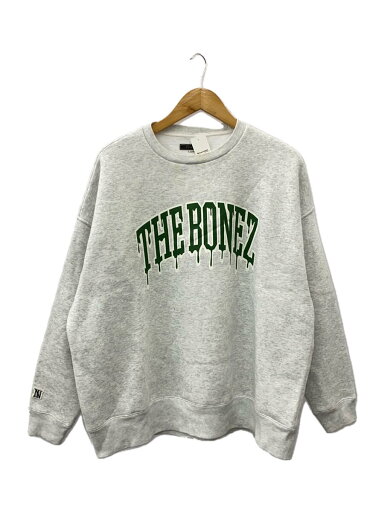 【中古】THE BONEZ/スウェット/L/--/GRY/5627-01【メンズウェア】 【中古】THE BONEZ/スウェット/L/--/GRY/5627-01【メンズウェア】