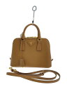【中古】PRADA◆角スレ有/2WAY/SAFFIANO LUX/プロムナード/サフィアーノ/レザー/CML/BL0838【バッグ】