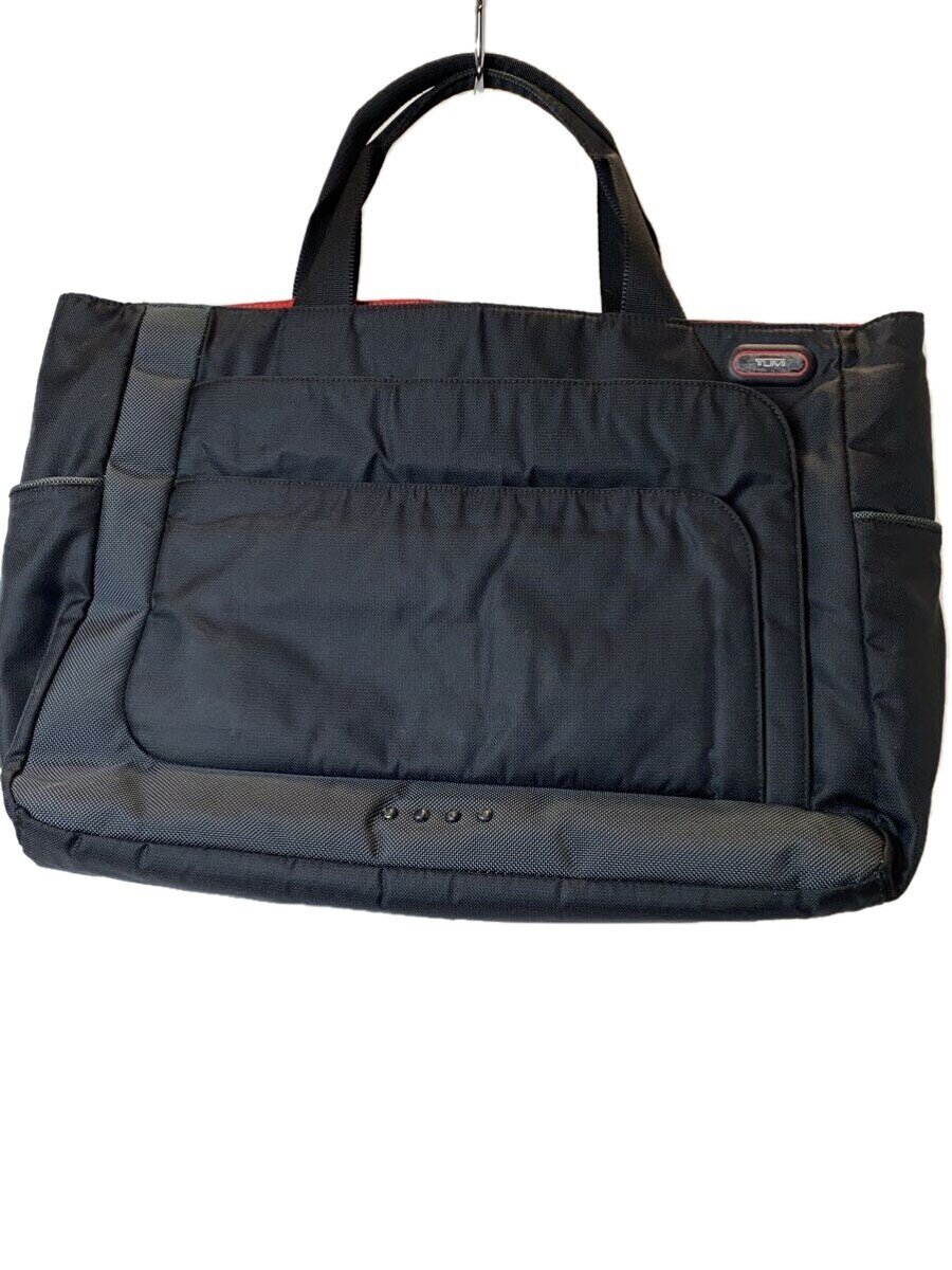 【中古】TUMI◆トートバッグ/ナイロン/BLK/無地【バッグ】