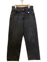 【中古】ZARA◆ボトム/40/デニム/BLK/BUGGY//【メンズウェア】