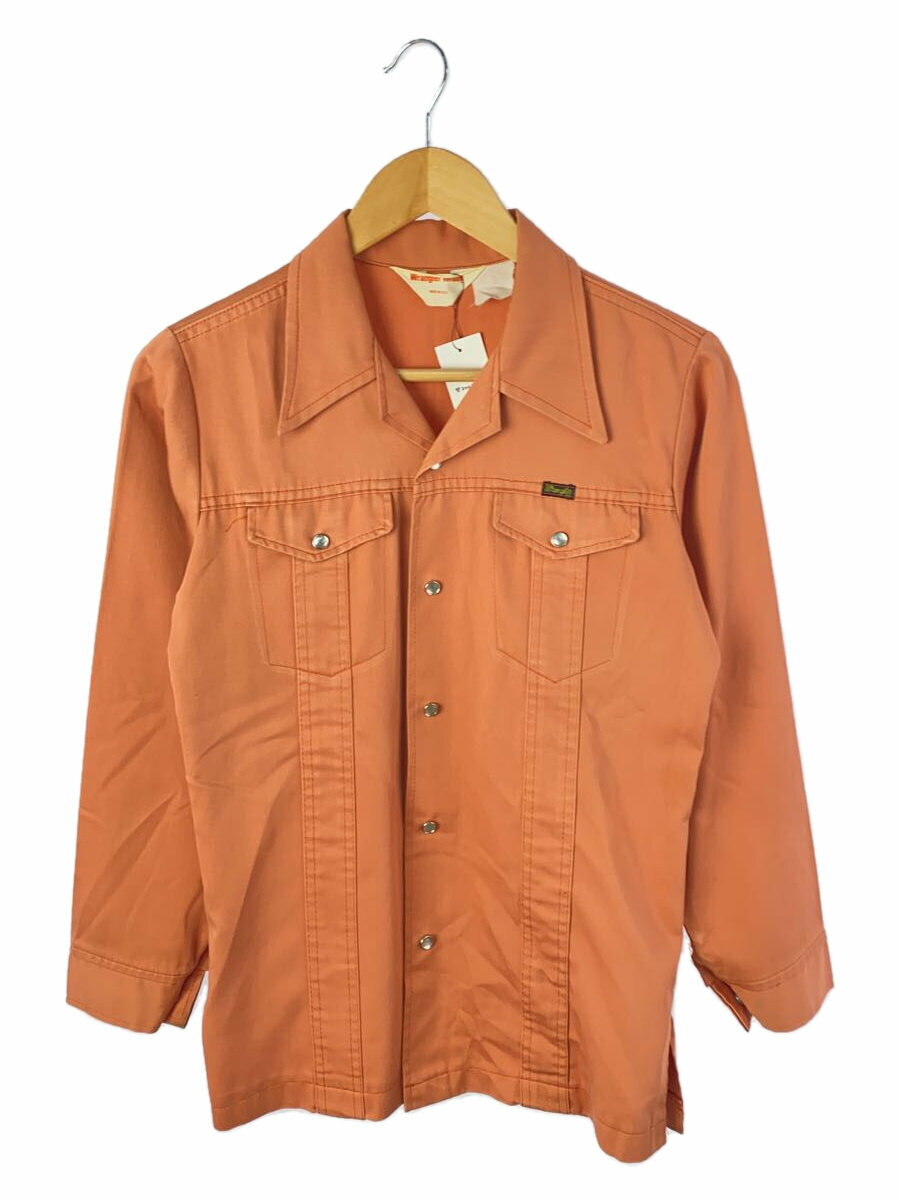 【中古】WRANGLER◆長袖シャツ/ORN/無地【メンズウェア】