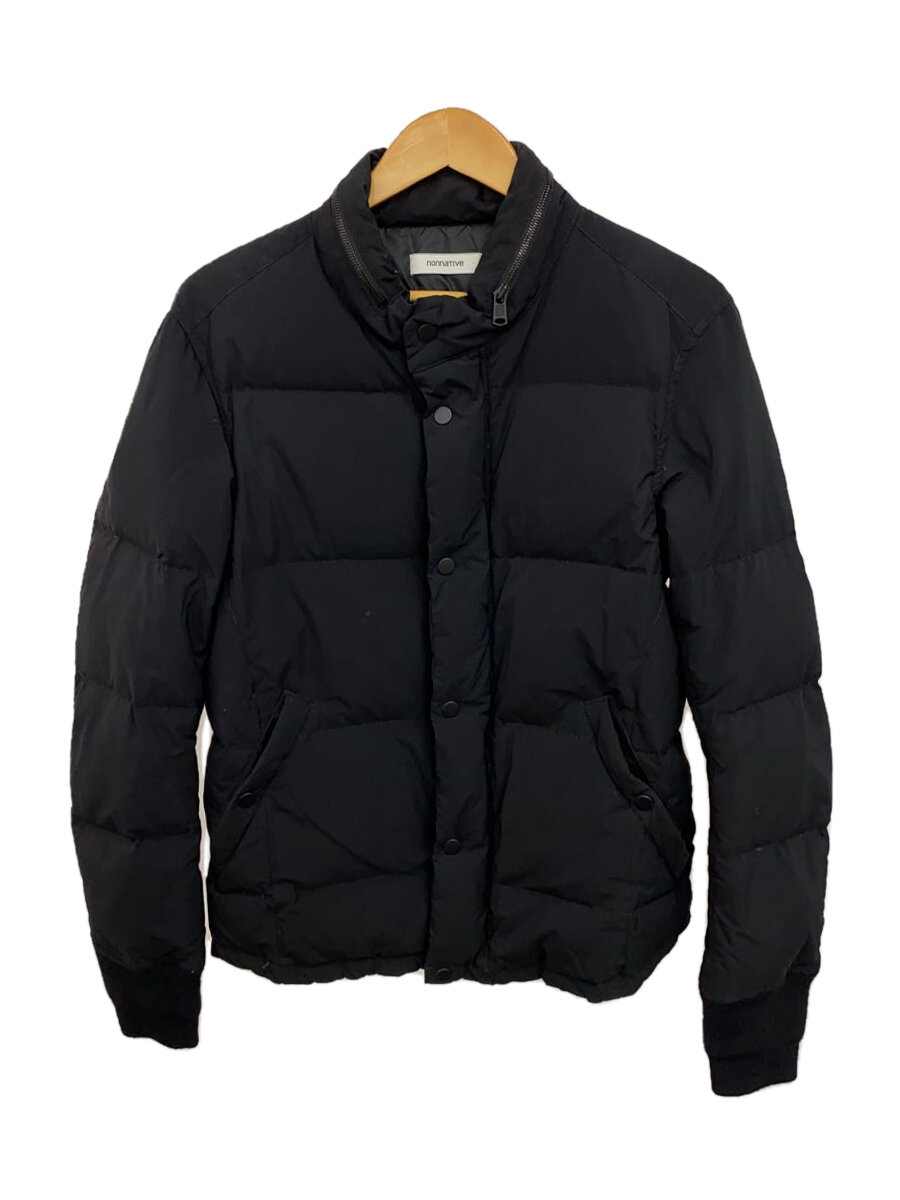 【中古】nonnative◆ダウンジャケット/1/ポリエステル/ブラック/NN-JU2605//【メンズウェア】