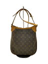 【中古】LOUIS VUITTON◆オデオンPM_モノグラム・キャンバス/PVC/BRW/M56390【バッグ】