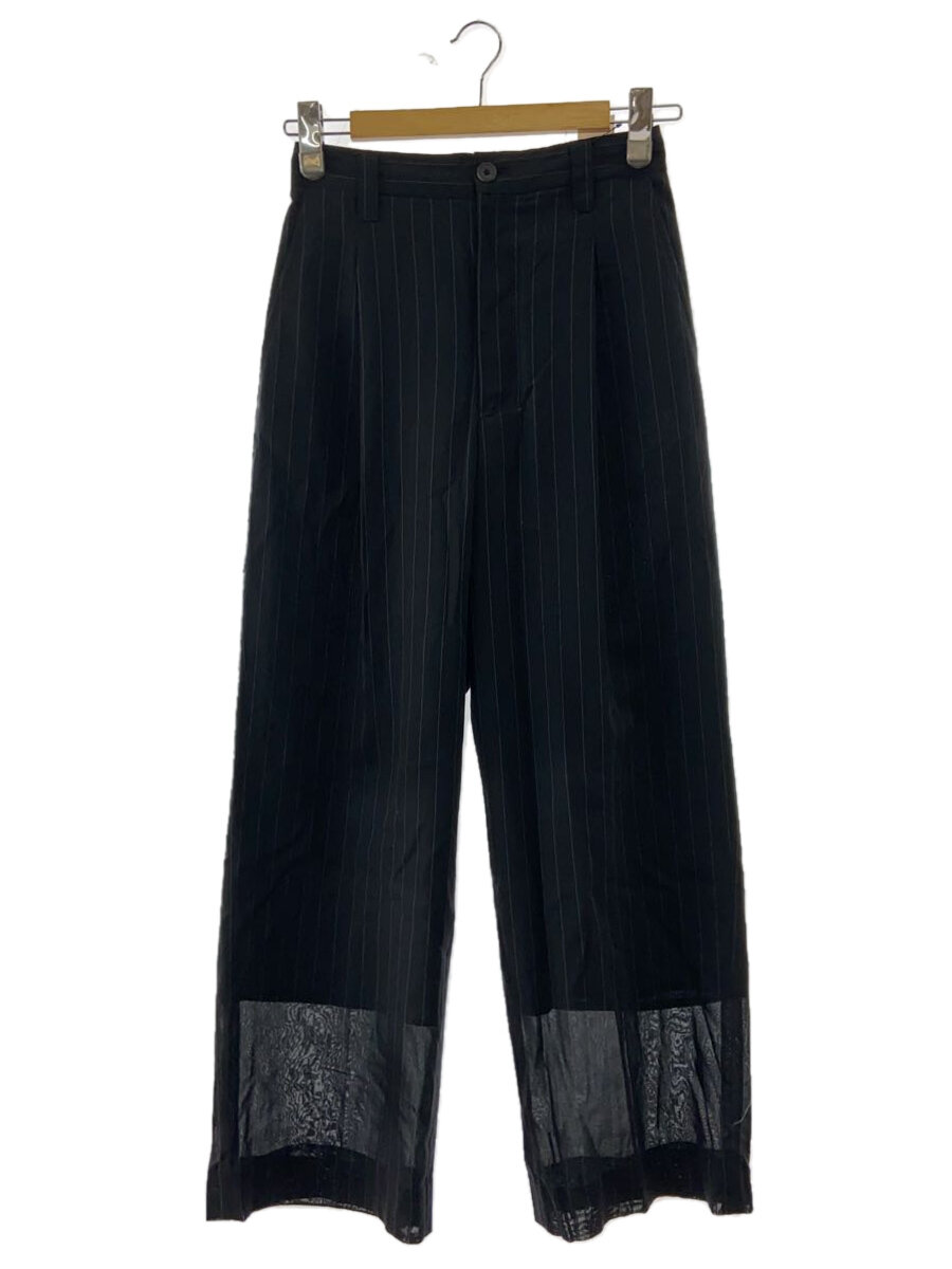 MAISON SPECIAL◆25SS LIMITED EDITION One-Tuck Wide Pants/1/ブラック/11251461204//