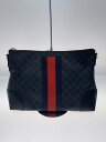 【中古】GUCCI◆ショルダーバッグ_GGスプリーム/--/BLK/総柄【バッグ】(4)