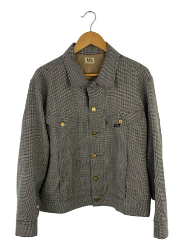 【中古】Lee◆×TOMORROWLAND/EXCLUSIVE JACKET/40/ウール/WHT/千鳥格子/LB0502//【メンズウェア】 【中古】Lee◆×TOMORROWLAND/EXCLUSIVE JACKET/40/ウール/WHT/千鳥格子/LB0502//【メンズウェア】