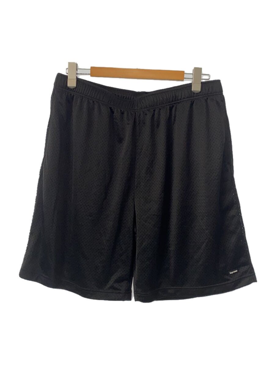 Supreme◆Small Box Baggy Mesh Short/ショートパンツ/L/ポリエステル/BLK