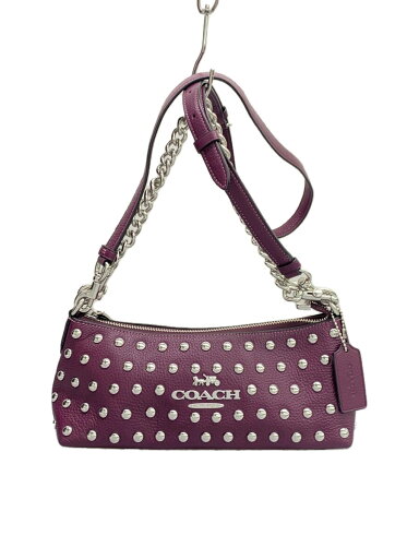 【中古】COACH◆ショルダーバッグ/レザー/PUP/cm031【バッグ】 【中古】COACH◆ショルダーバッグ/レザー/PUP/cm031【バッグ】
