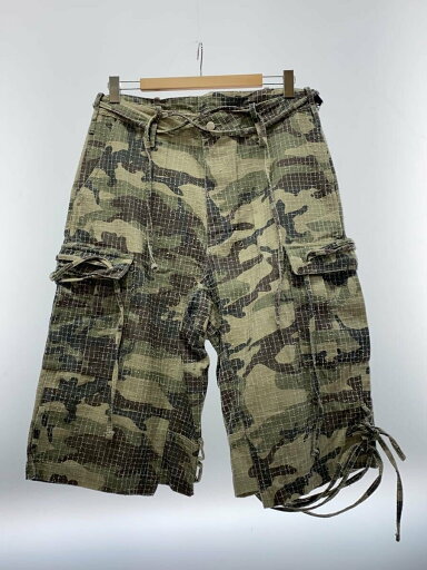 【中古】Fe3c/Bondage Cargo Shorts Camo/ショートパンツ/L/コットン/KHK/カモフラ【メンズウェア】 【中古】Fe3c/Bondage Cargo Shorts Camo/ショートパンツ/L/コットン/KHK/カモフラ【メンズウェア】