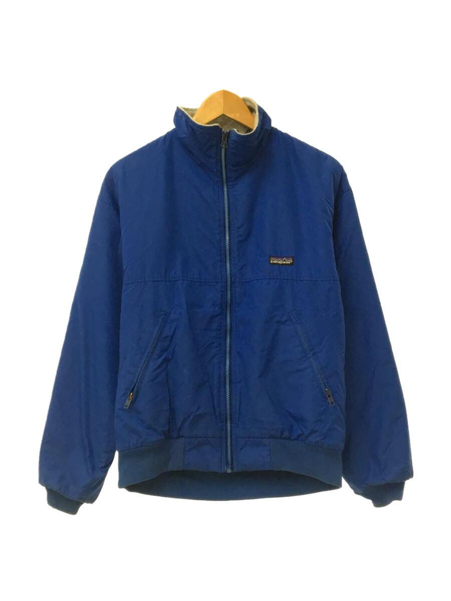 【中古】patagonia◆ナイロンジャケット/S/ナイロン/BLU/28111/シェルドシンチラ/フロントジッパー劣化考慮【メンズウェア】