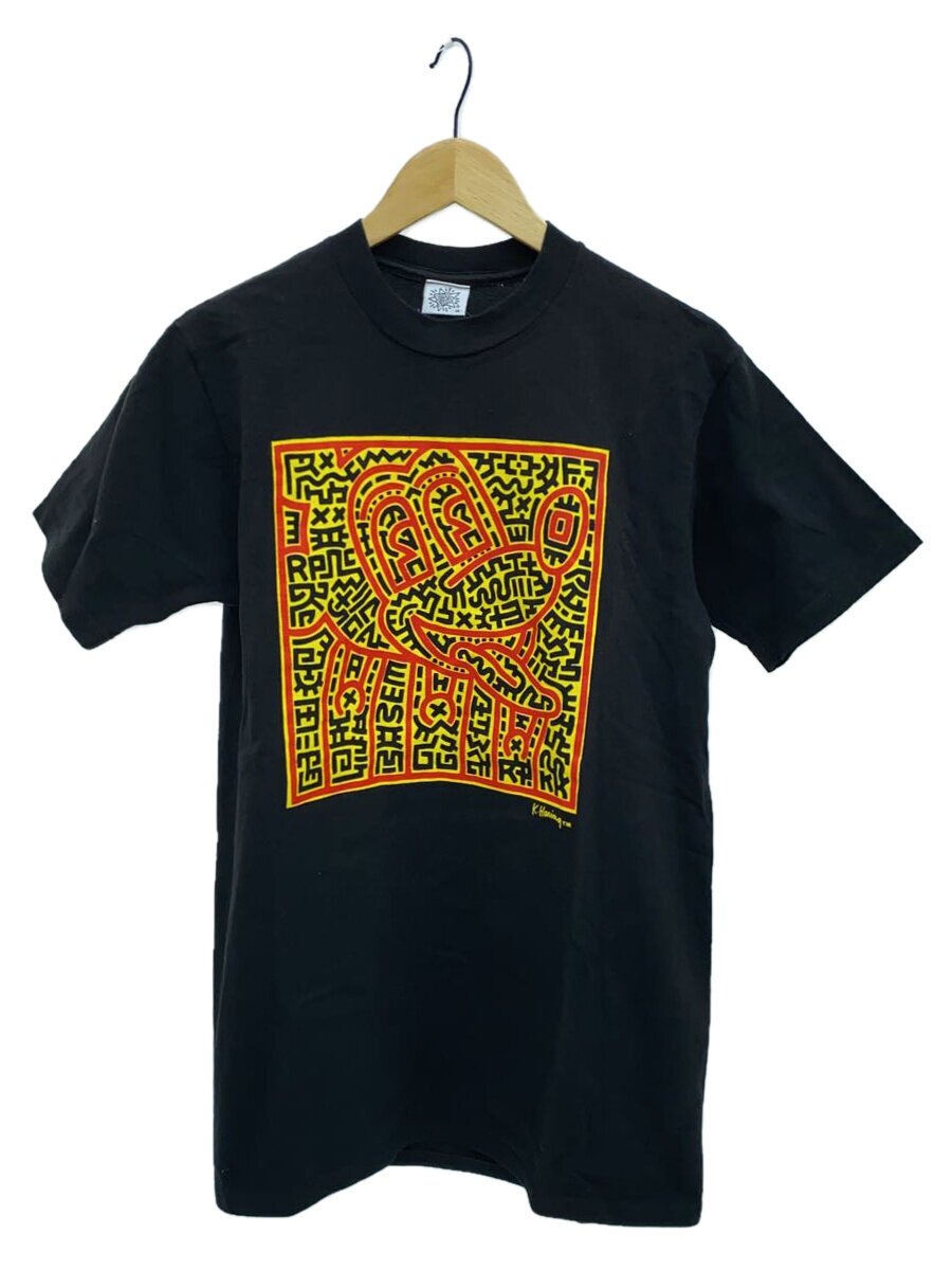 【中古】Keith Haring◆Tシャツ/M/コッ�